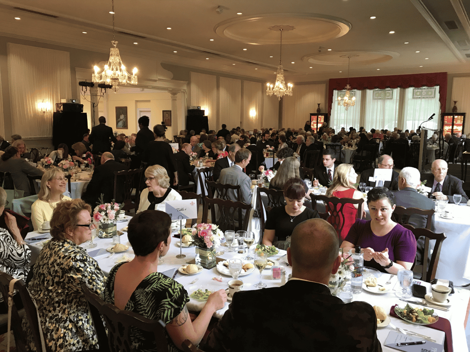 attendees gather at the annual Laura and Richard Kretschmer Service Award Gala

